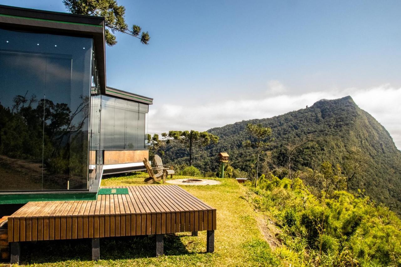 Caminho Das Nuvens - Cabanas De Montanha Bom Retiro  Buitenkant foto