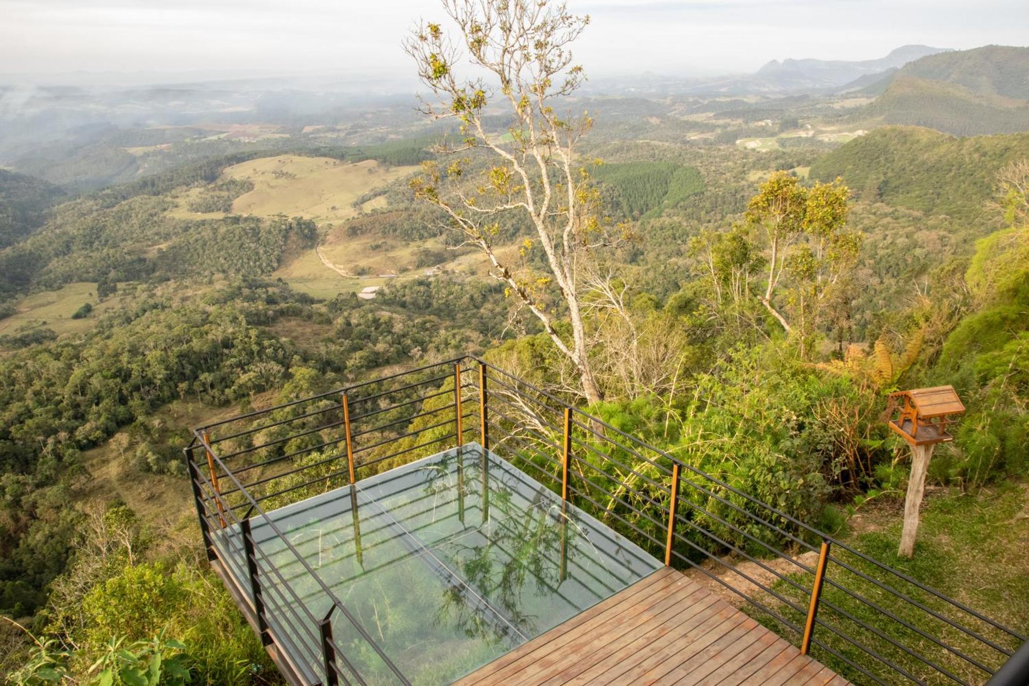 Caminho Das Nuvens - Cabanas De Montanha Bom Retiro  Buitenkant foto